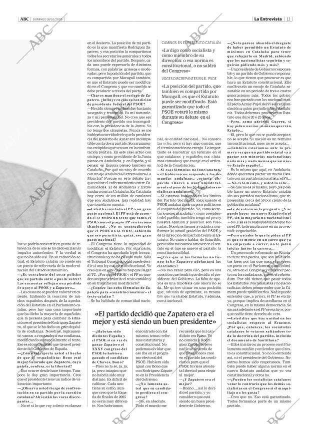 ABC MADRID 16-10-2005 página 11