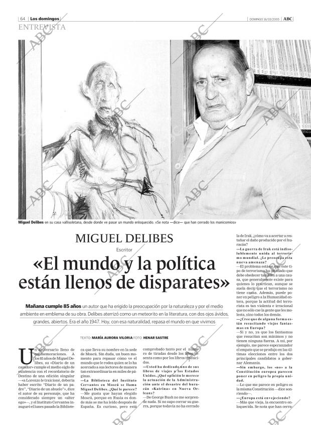 ABC MADRID 16-10-2005 página 64