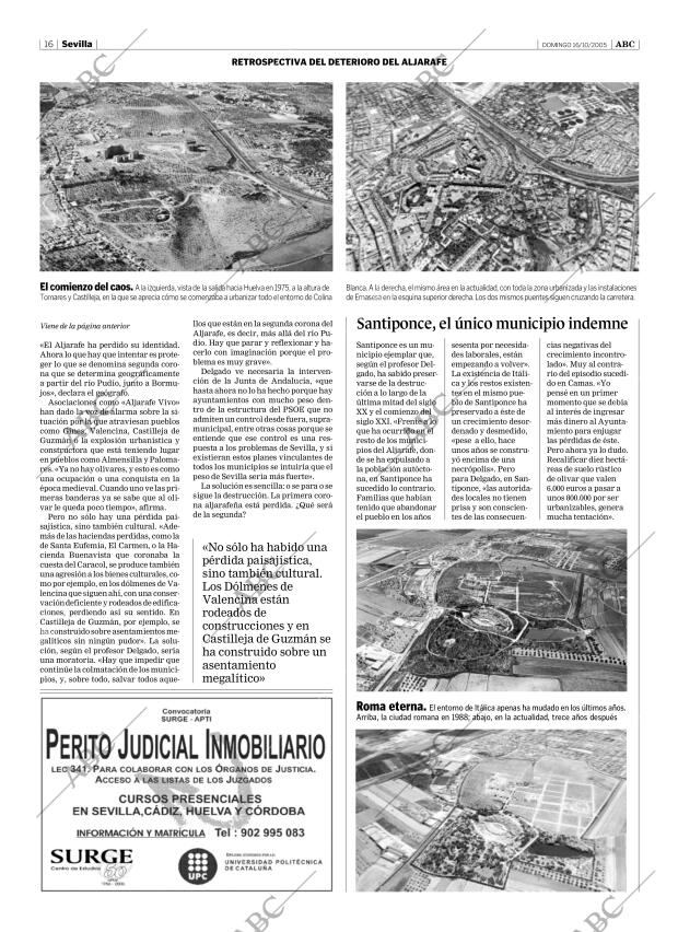 ABC SEVILLA 16-10-2005 página 16
