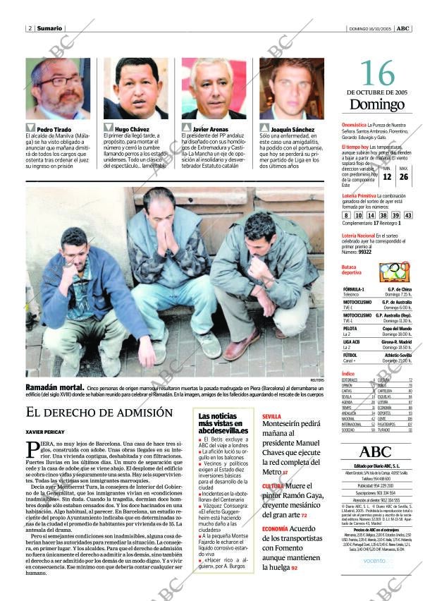 ABC SEVILLA 16-10-2005 página 2