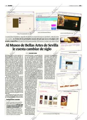 ABC SEVILLA 16-10-2005 página 22