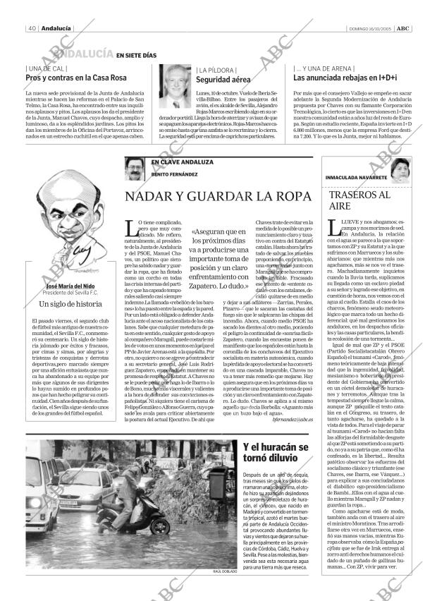 ABC SEVILLA 16-10-2005 página 40