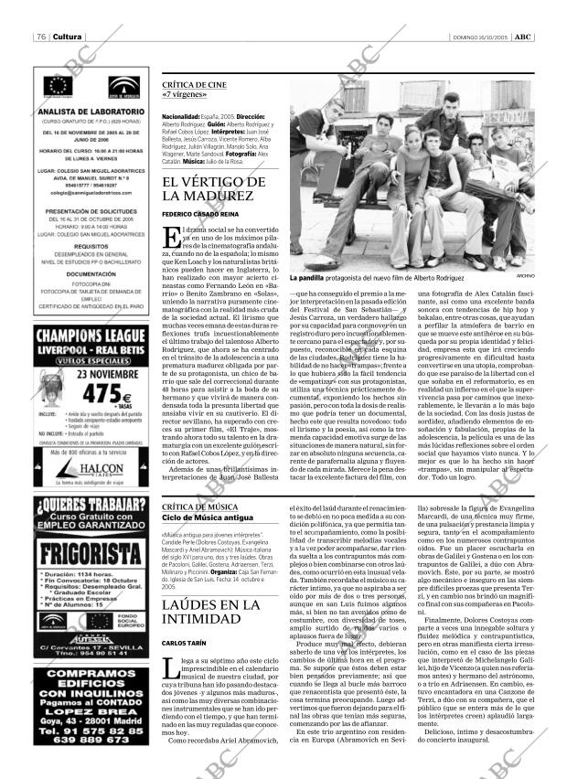 ABC SEVILLA 16-10-2005 página 76