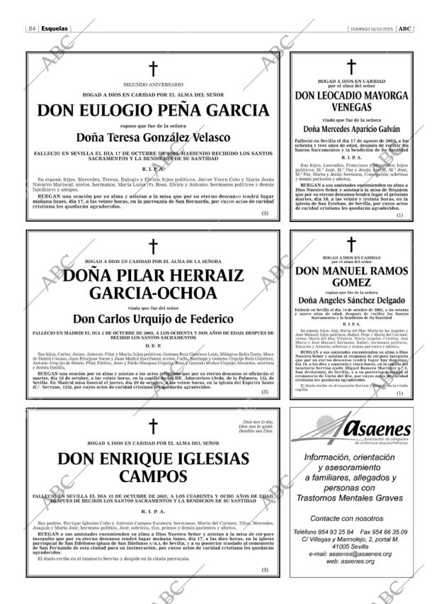 ABC SEVILLA 16-10-2005 página 84
