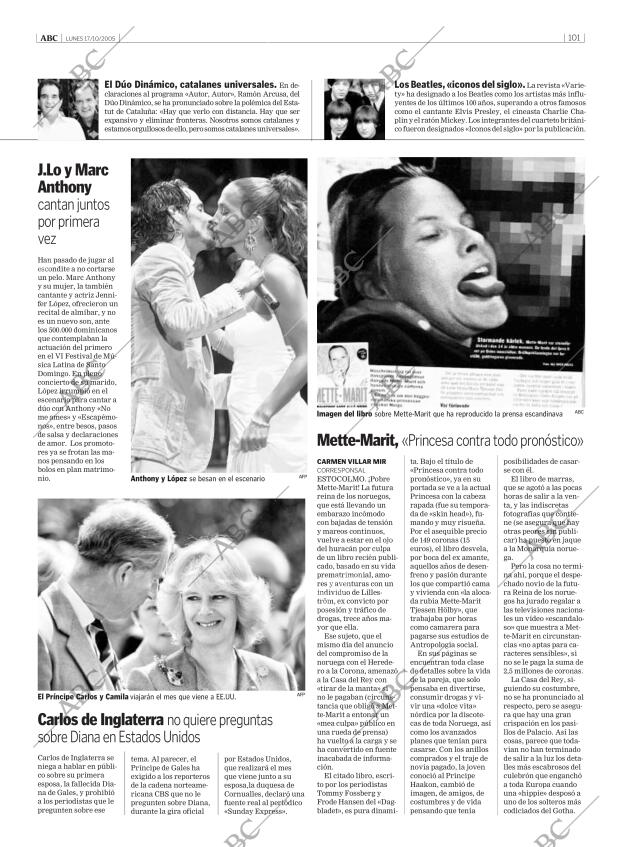 ABC MADRID 17-10-2005 página 101