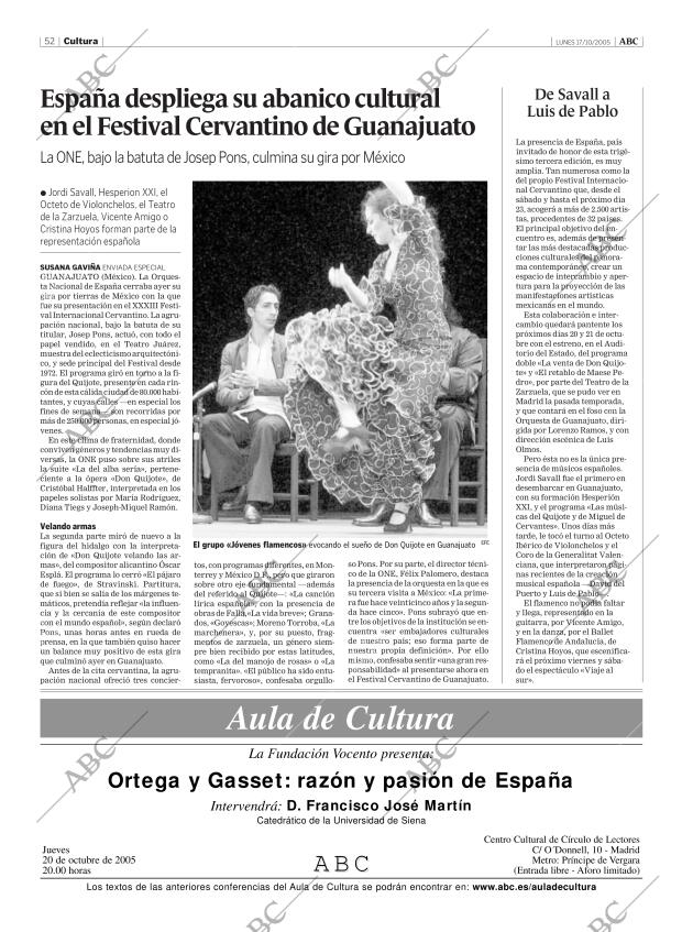 ABC MADRID 17-10-2005 página 52