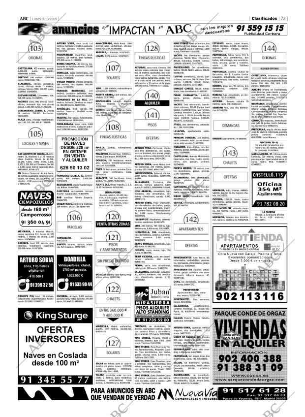 ABC MADRID 17-10-2005 página 73