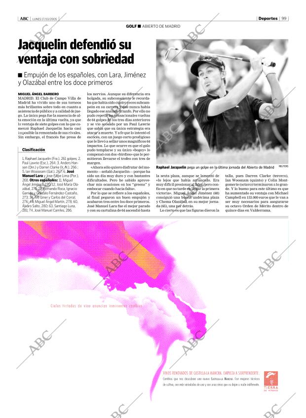 ABC MADRID 17-10-2005 página 99