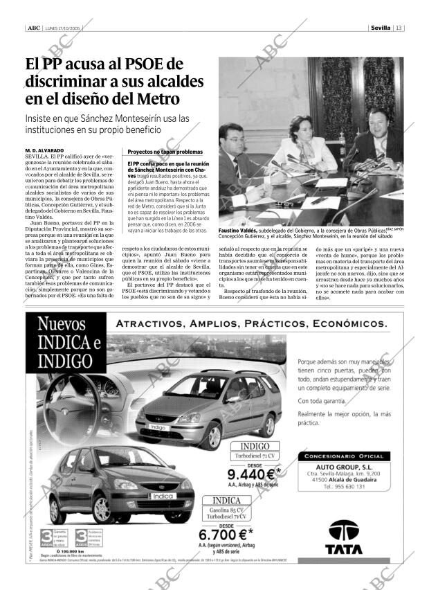 ABC SEVILLA 17-10-2005 página 13