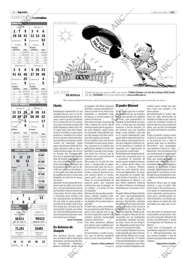 ABC SEVILLA 17-10-2005 página 24