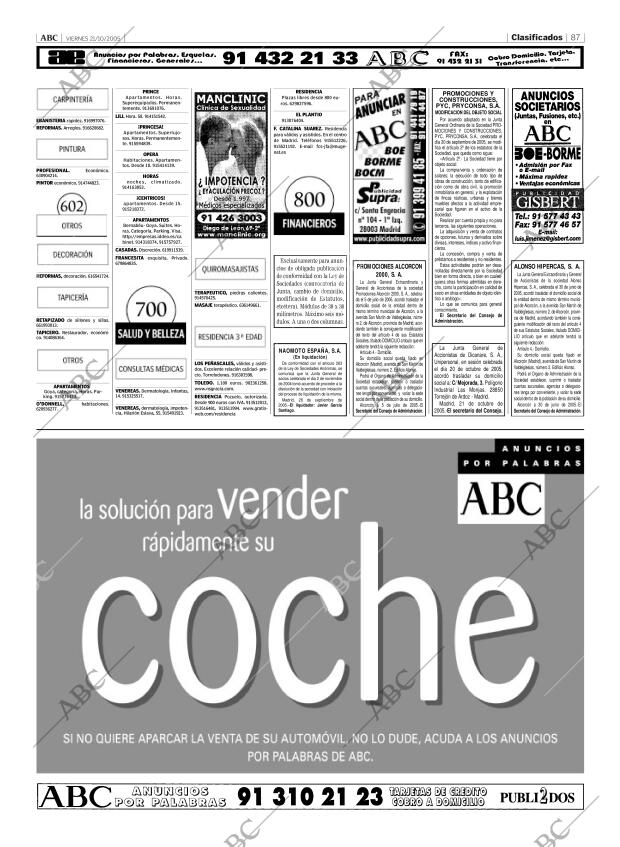 ABC MADRID 21-10-2005 página 87