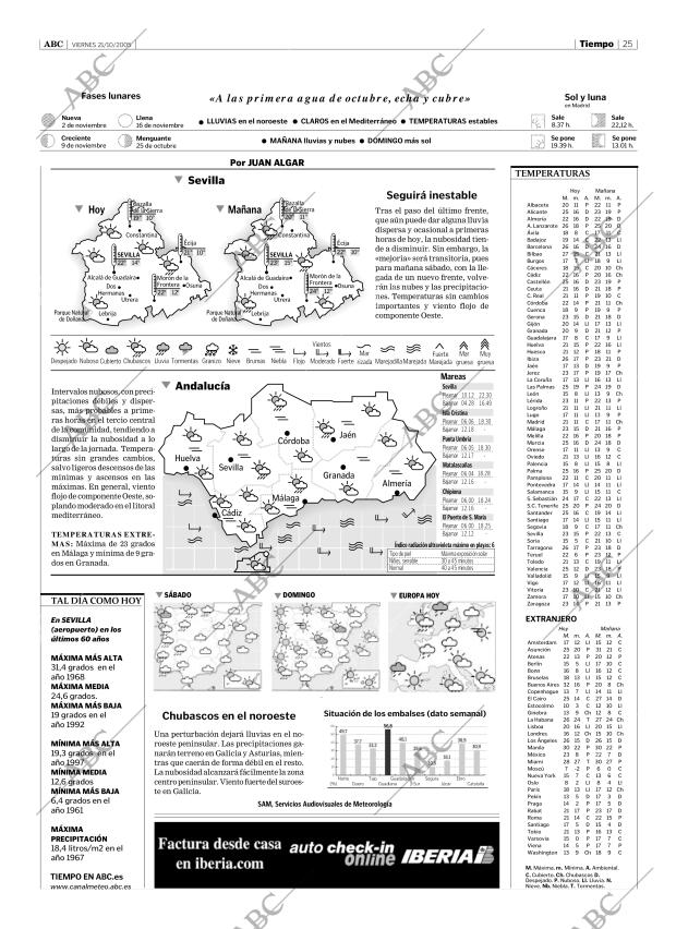 ABC SEVILLA 21-10-2005 página 25