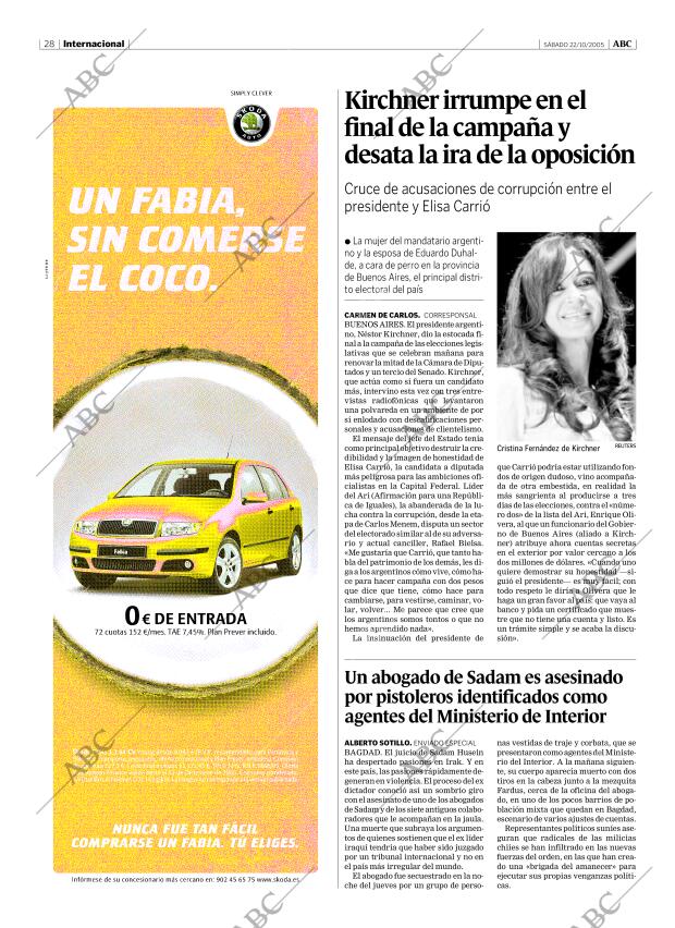 ABC CORDOBA 22-10-2005 página 28