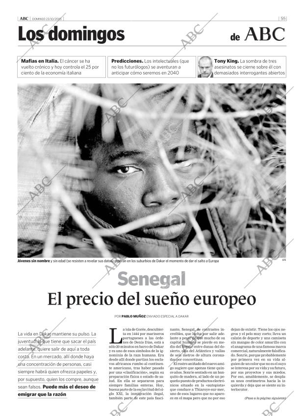 ABC MADRID 23-10-2005 página 55