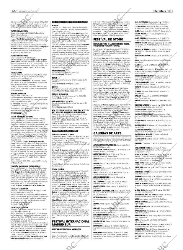 ABC MADRID 23-10-2005 página 89