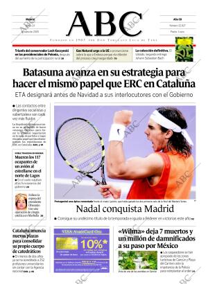 ABC MADRID 24-10-2005 página 1