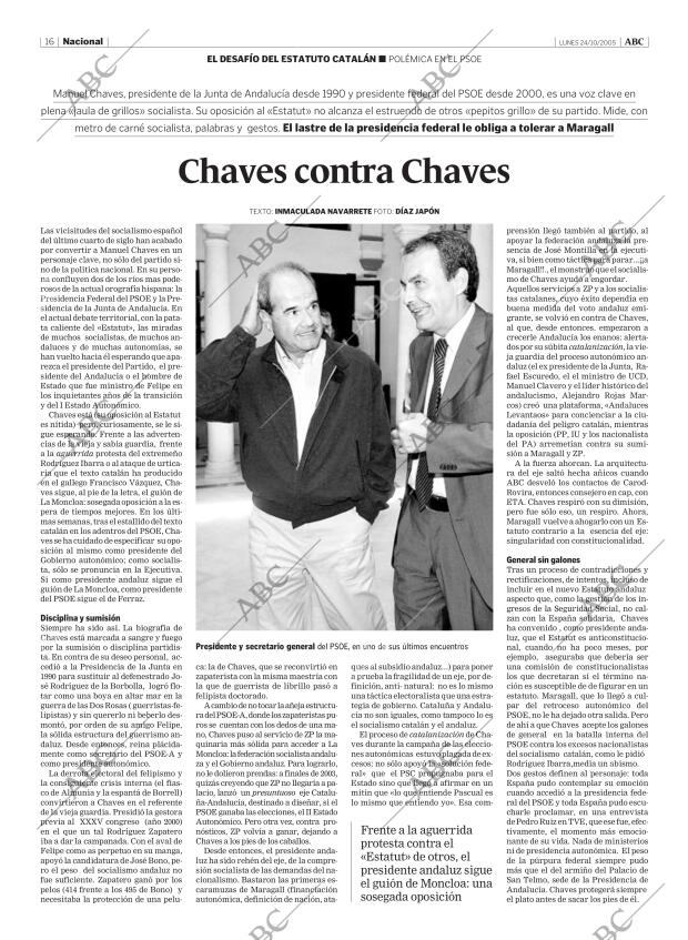 ABC MADRID 24-10-2005 página 16