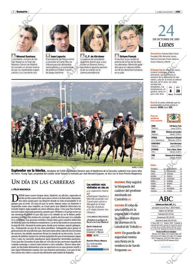 ABC MADRID 24-10-2005 página 2