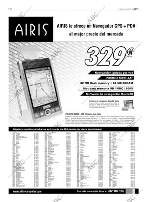 ABC MADRID 24-10-2005 página 20