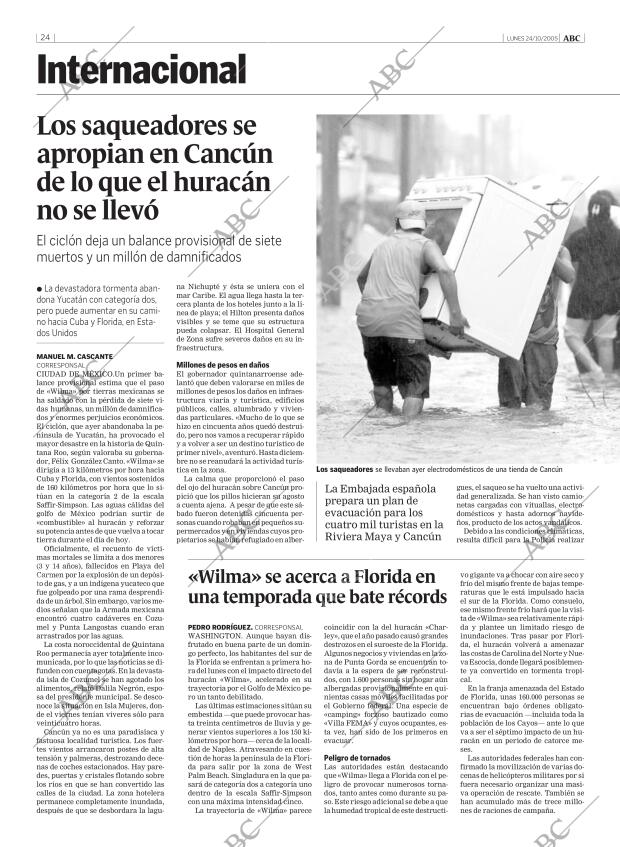 ABC MADRID 24-10-2005 página 24