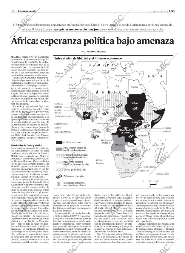 ABC MADRID 24-10-2005 página 26