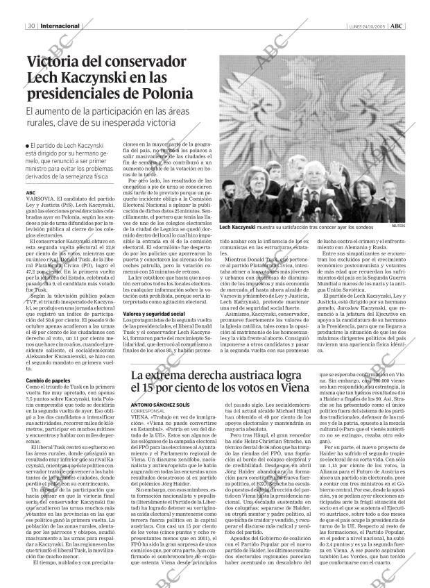 ABC MADRID 24-10-2005 página 30