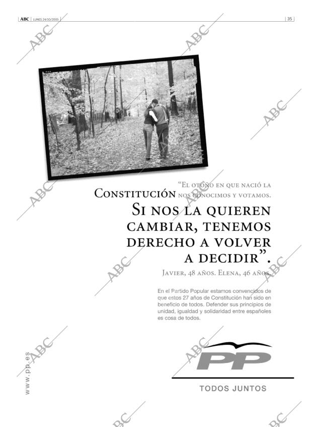 ABC MADRID 24-10-2005 página 35
