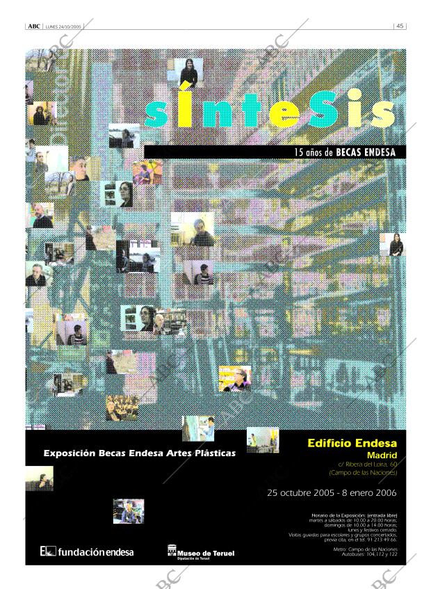 ABC MADRID 24-10-2005 página 45