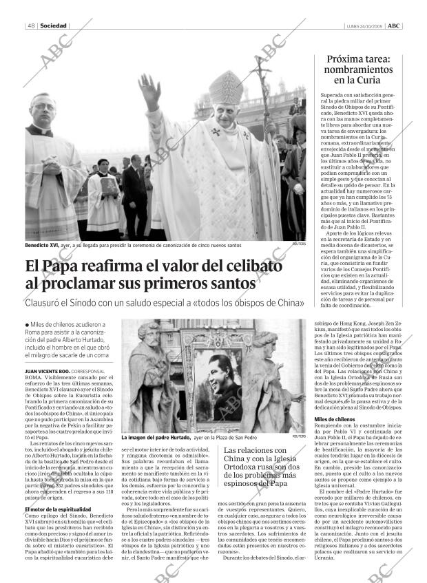 ABC MADRID 24-10-2005 página 48