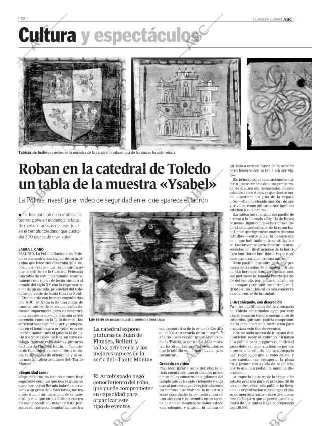 ABC MADRID 24-10-2005 página 52