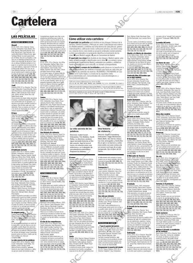 ABC MADRID 24-10-2005 página 58