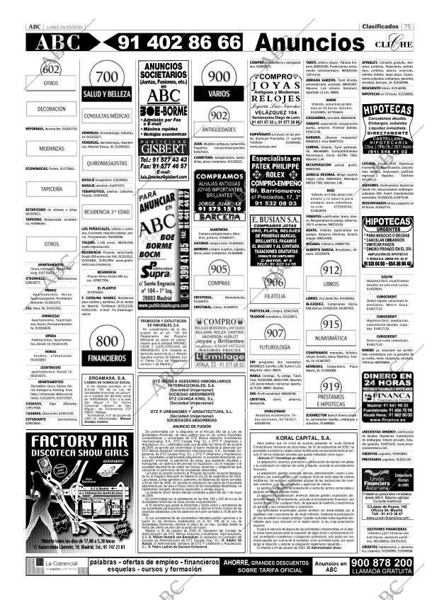 ABC MADRID 24-10-2005 página 75