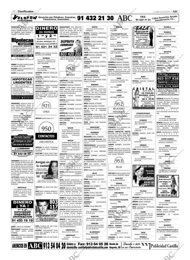 ABC MADRID 24-10-2005 página 76