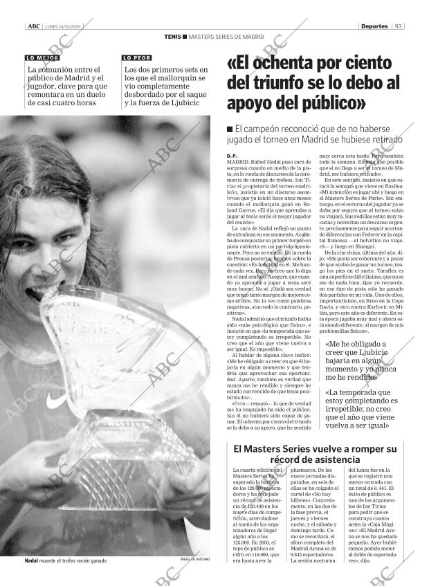 ABC MADRID 24-10-2005 página 93