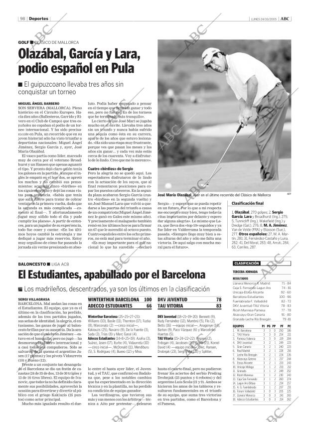 ABC MADRID 24-10-2005 página 98