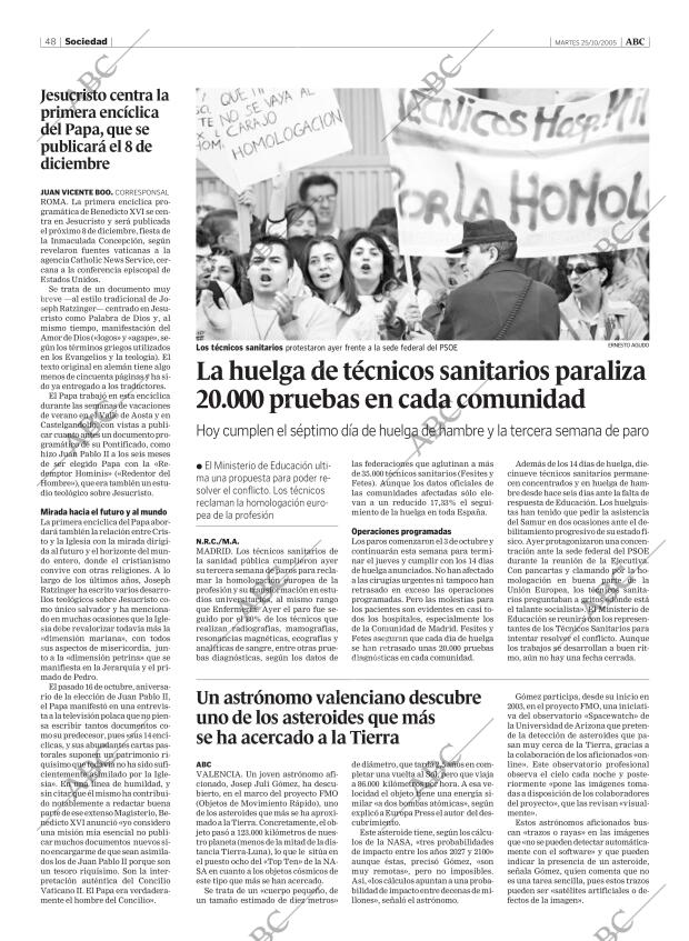 ABC MADRID 25-10-2005 página 48