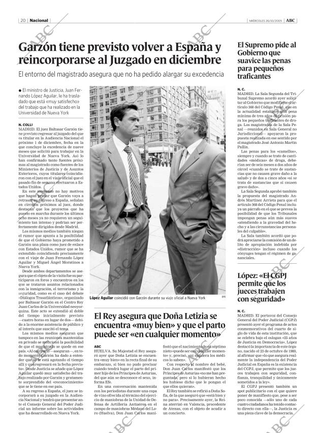 ABC CORDOBA 26-10-2005 página 20
