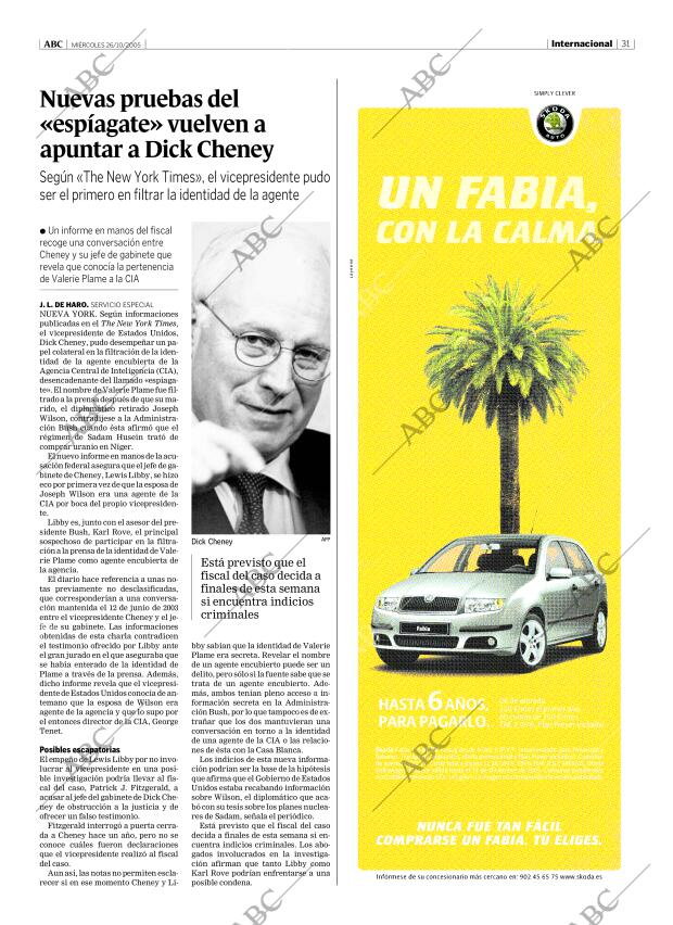 ABC CORDOBA 26-10-2005 página 31