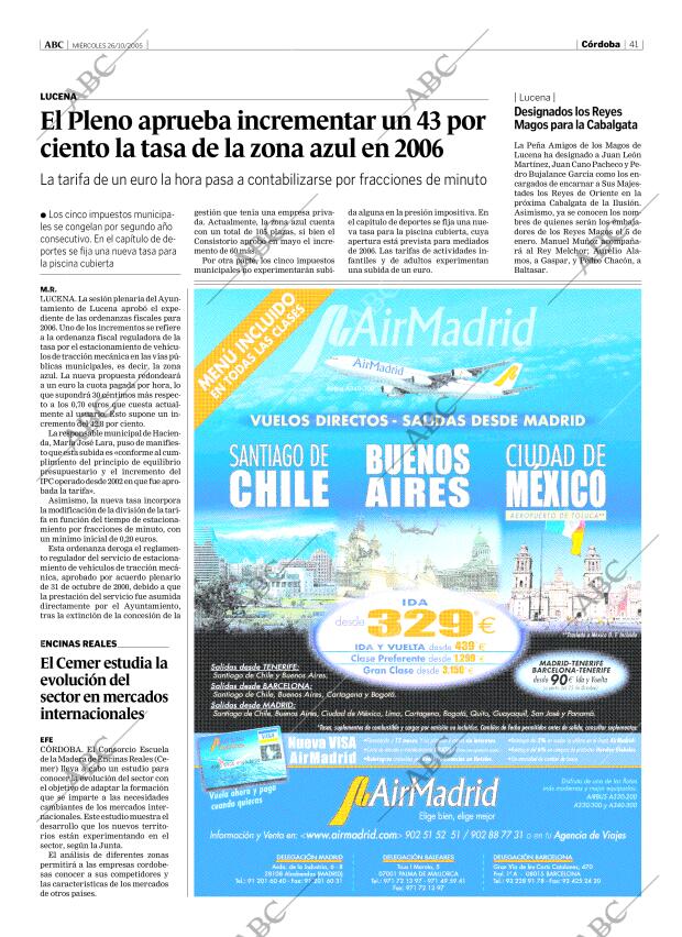 ABC CORDOBA 26-10-2005 página 41