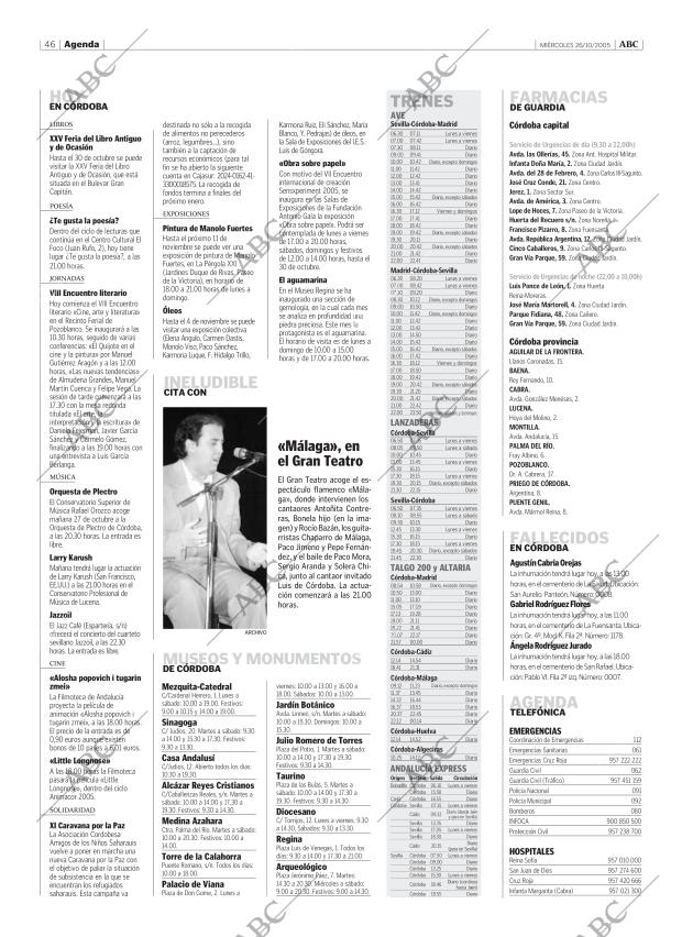 ABC CORDOBA 26-10-2005 página 46