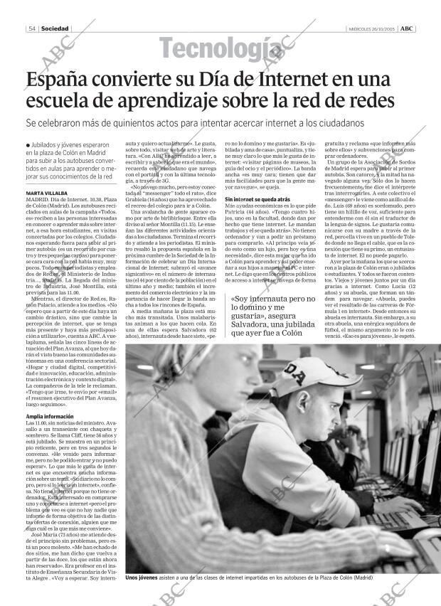 ABC CORDOBA 26-10-2005 página 54