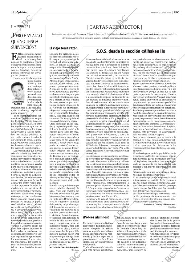 ABC CORDOBA 26-10-2005 página 8