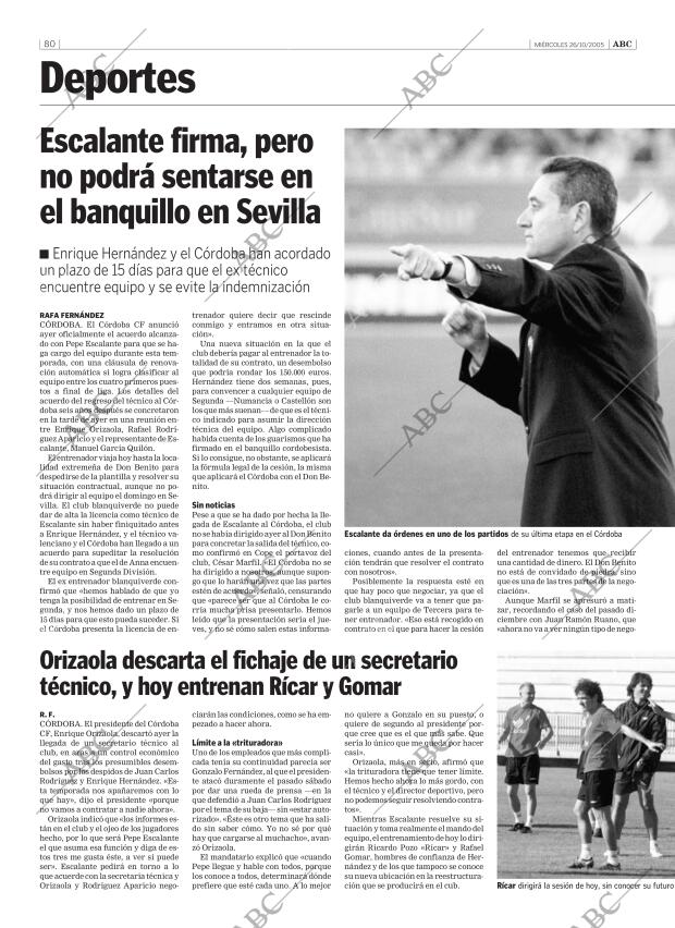 ABC CORDOBA 26-10-2005 página 80