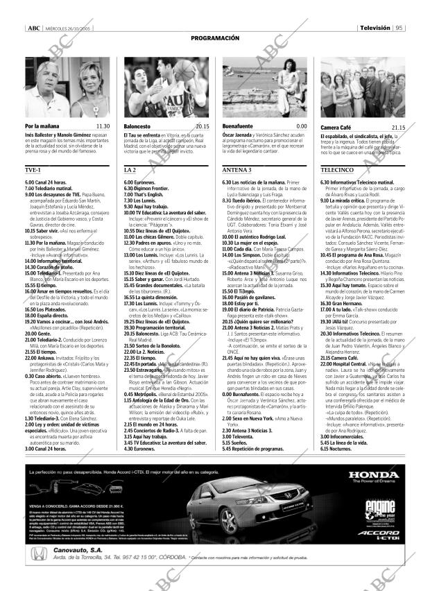ABC CORDOBA 26-10-2005 página 95
