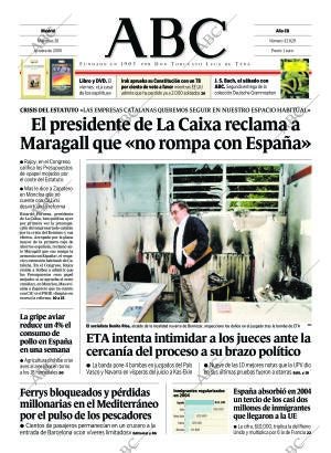 ABC MADRID 26-10-2005 página 1