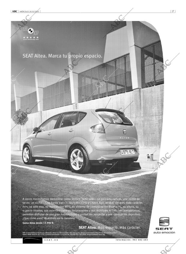 ABC MADRID 26-10-2005 página 17