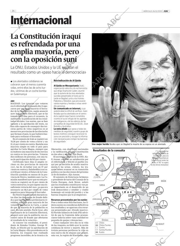 ABC MADRID 26-10-2005 página 26