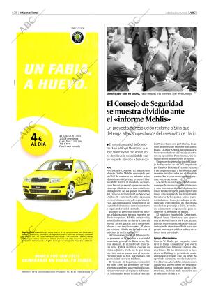 ABC MADRID 26-10-2005 página 28