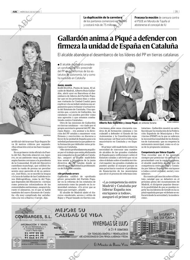 ABC MADRID 26-10-2005 página 35