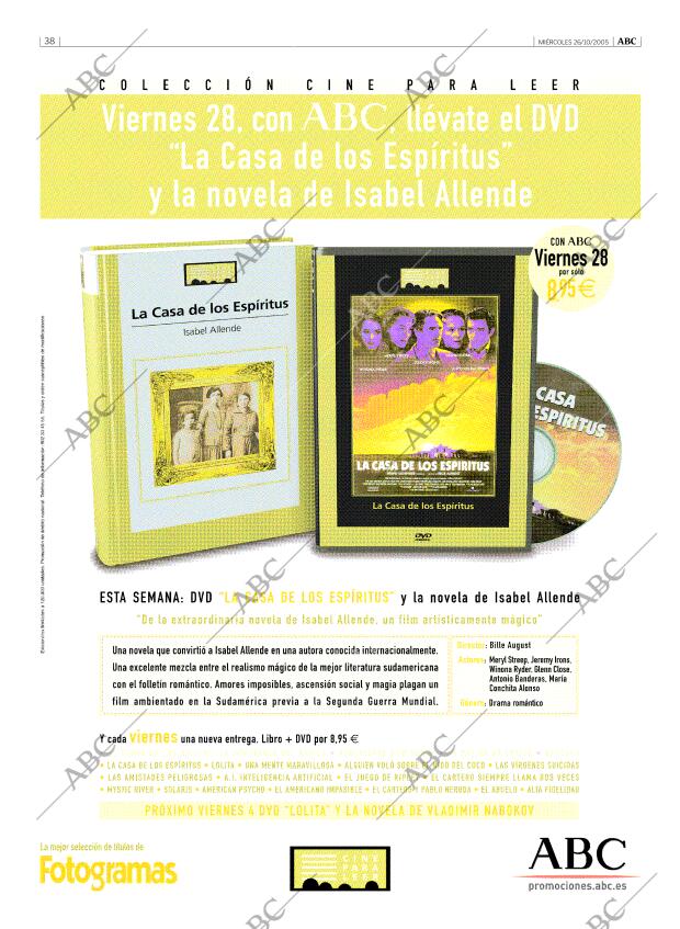 ABC MADRID 26-10-2005 página 38